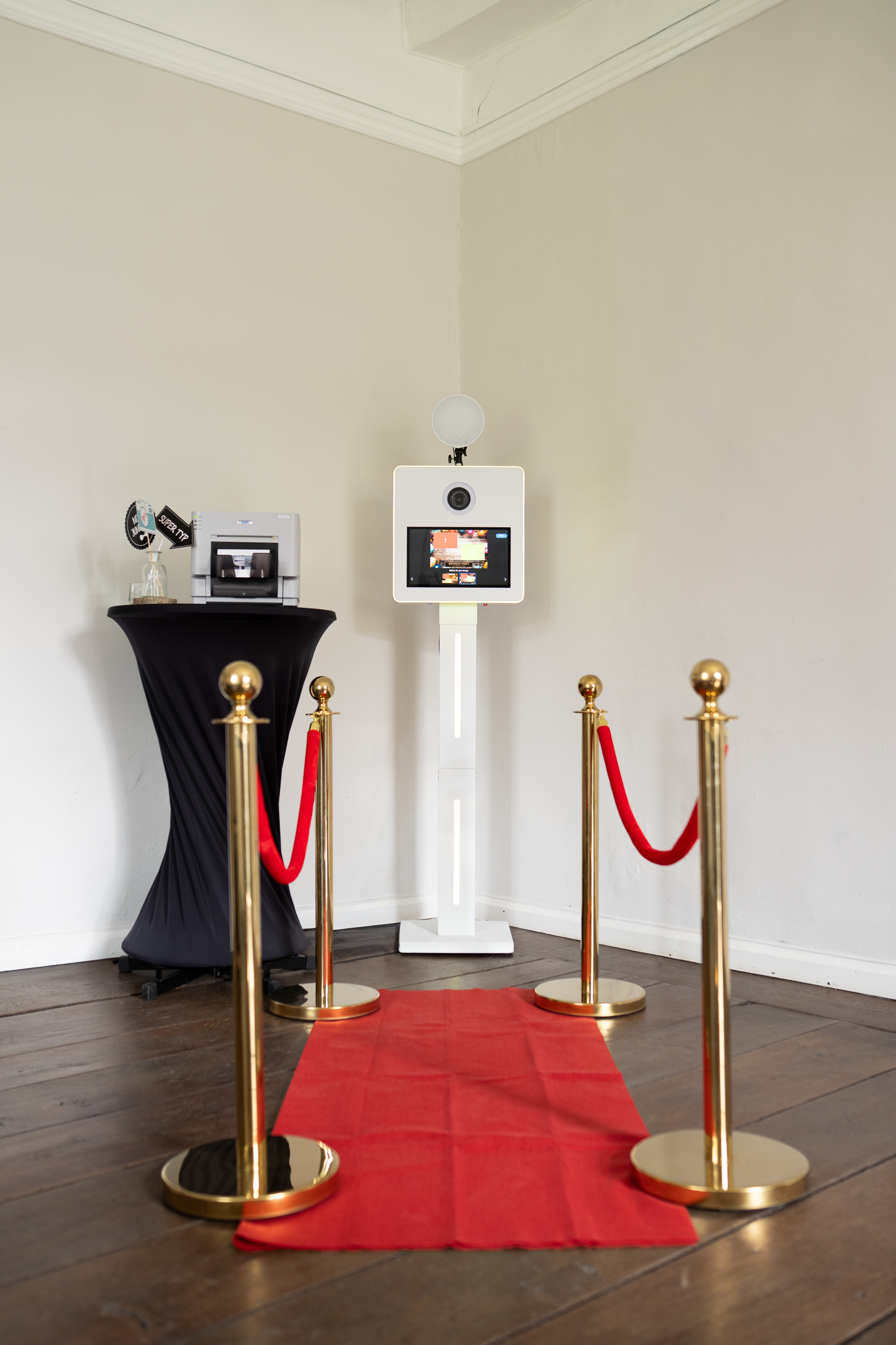 Fotobox Detail – Kamera & Display