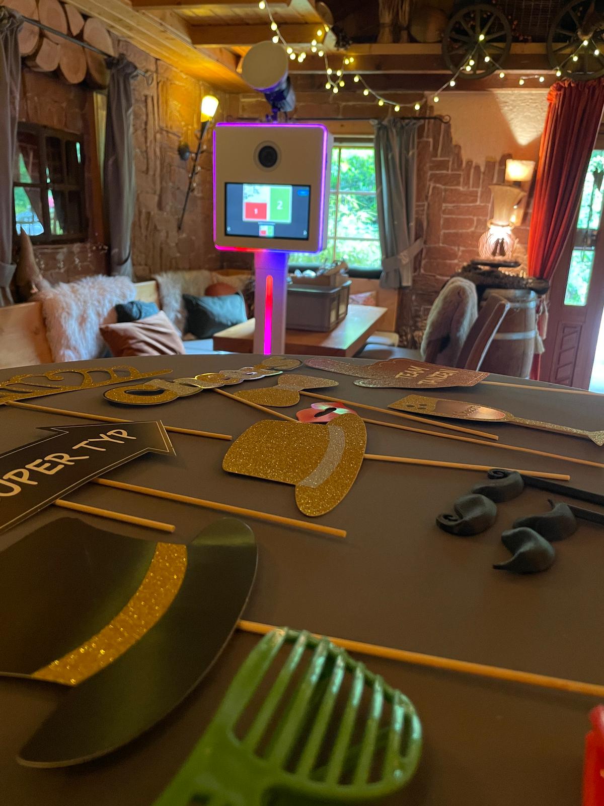 Fotobox Display Nahaufnahme